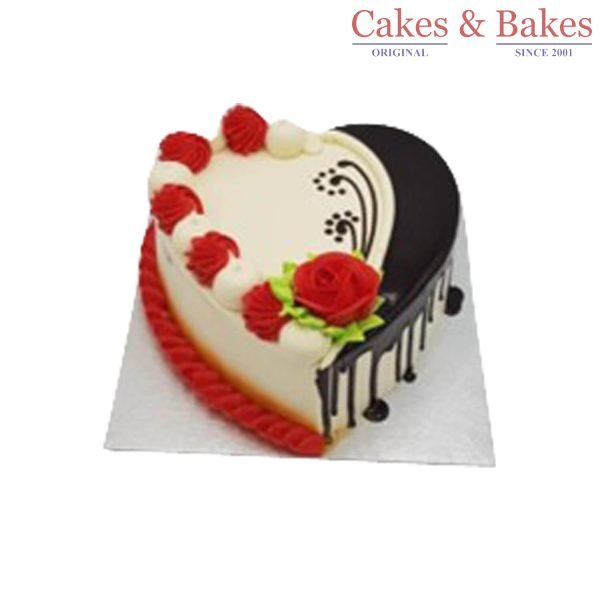 Heart Shape Squirl Cake (WHSC-010)