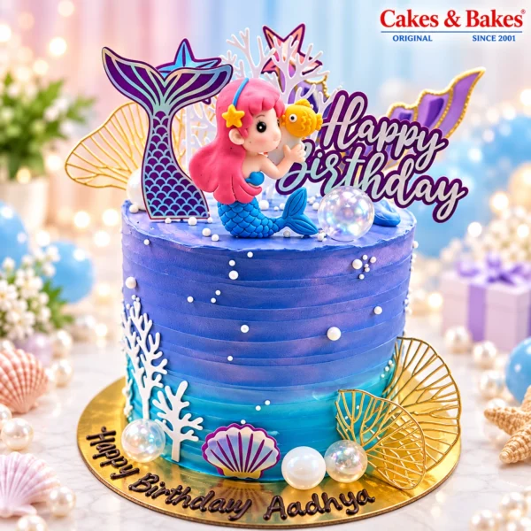 Purple Unicorn Birthday Cake