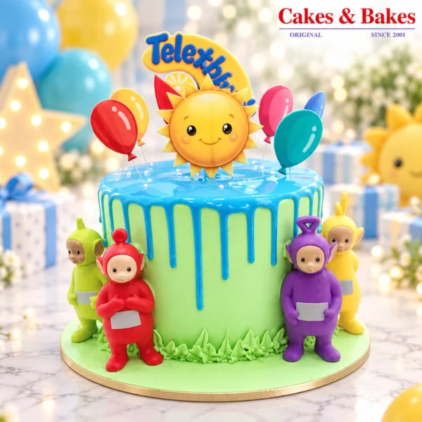 Teletubbies Birthday Cake