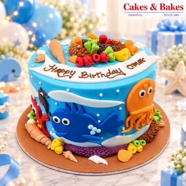 Under The Sea Birthday Cake